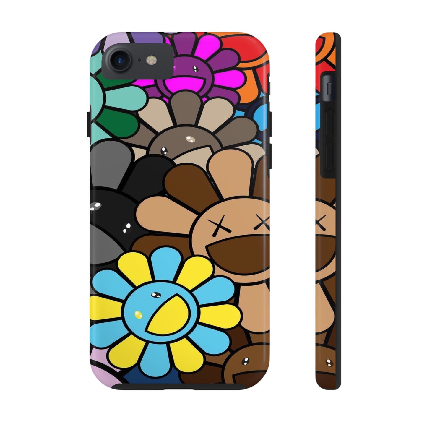 Rainbow Smiles Bloom Pattern Phone Case