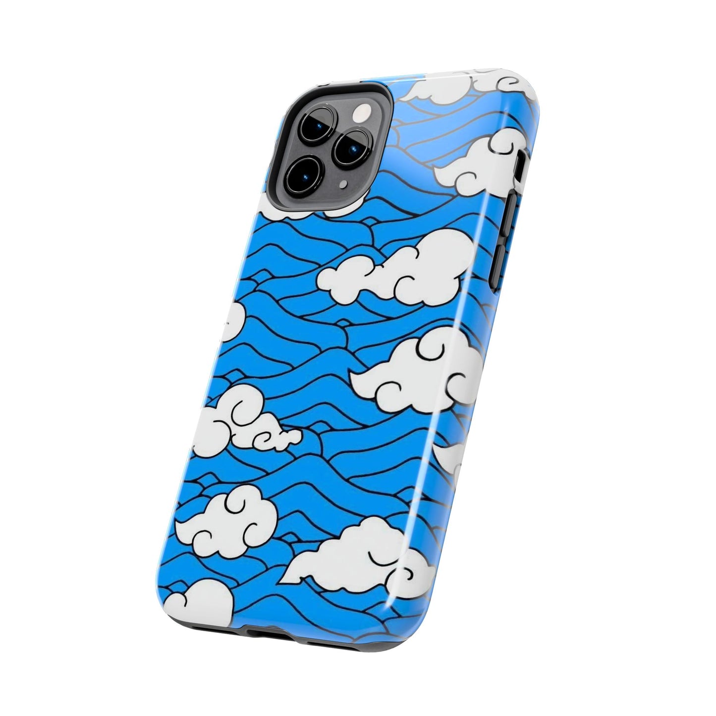 Cartoon Clouds Pattern Phone Case