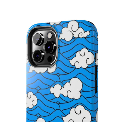 Cartoon Clouds Pattern Phone Case