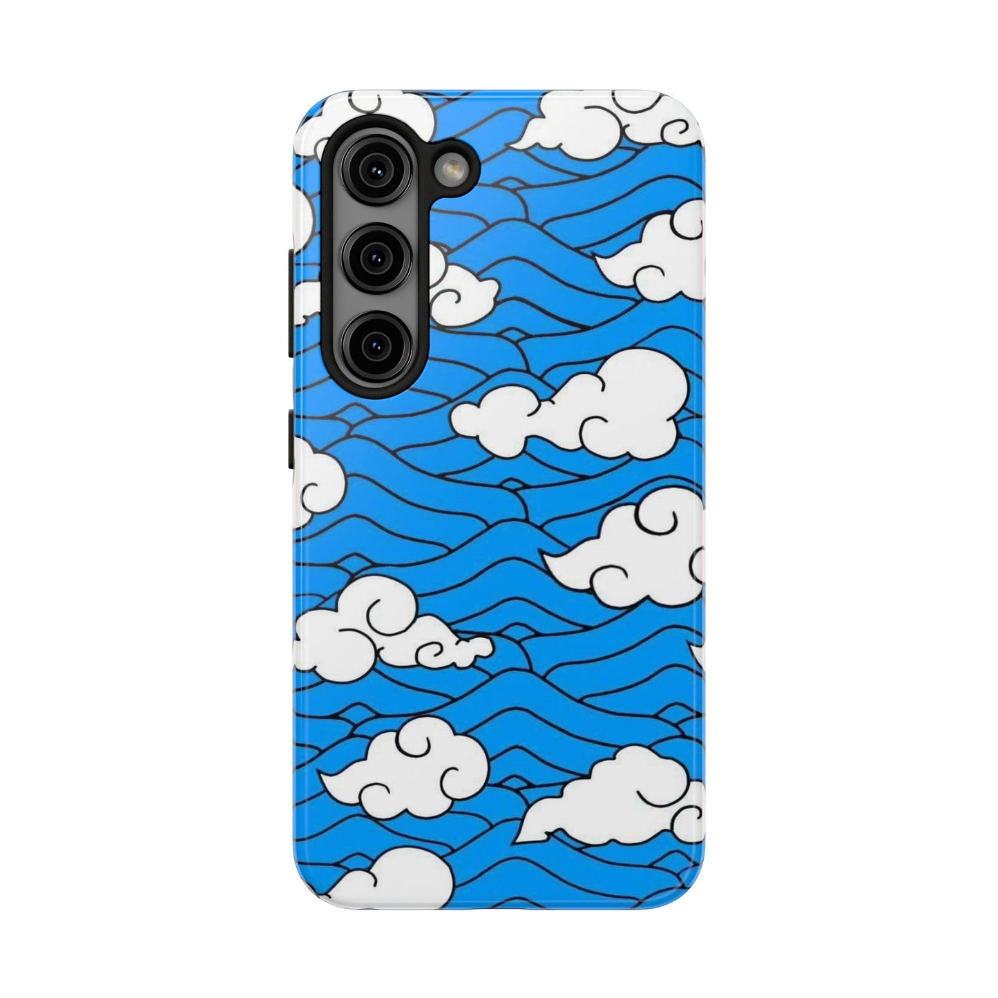 Cartoon Clouds Pattern Phone Case