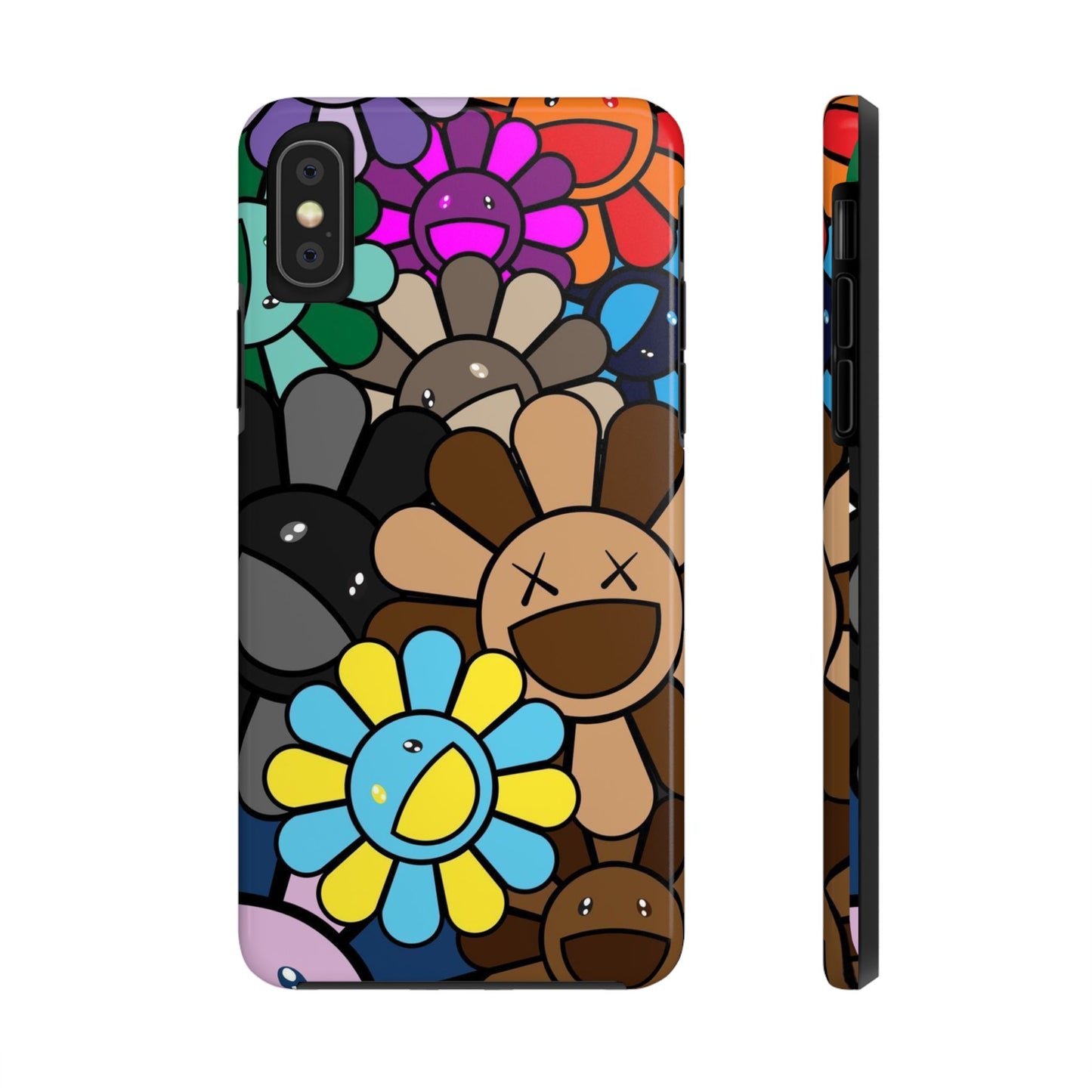 Rainbow Smiles Bloom Pattern Phone Case