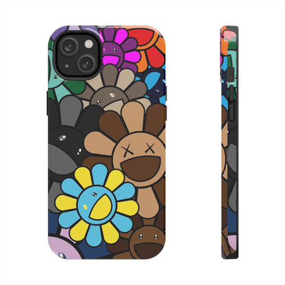 Rainbow Smiles Bloom Pattern Phone Case