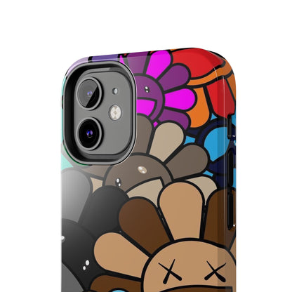 Rainbow Smiles Bloom Pattern Phone Case