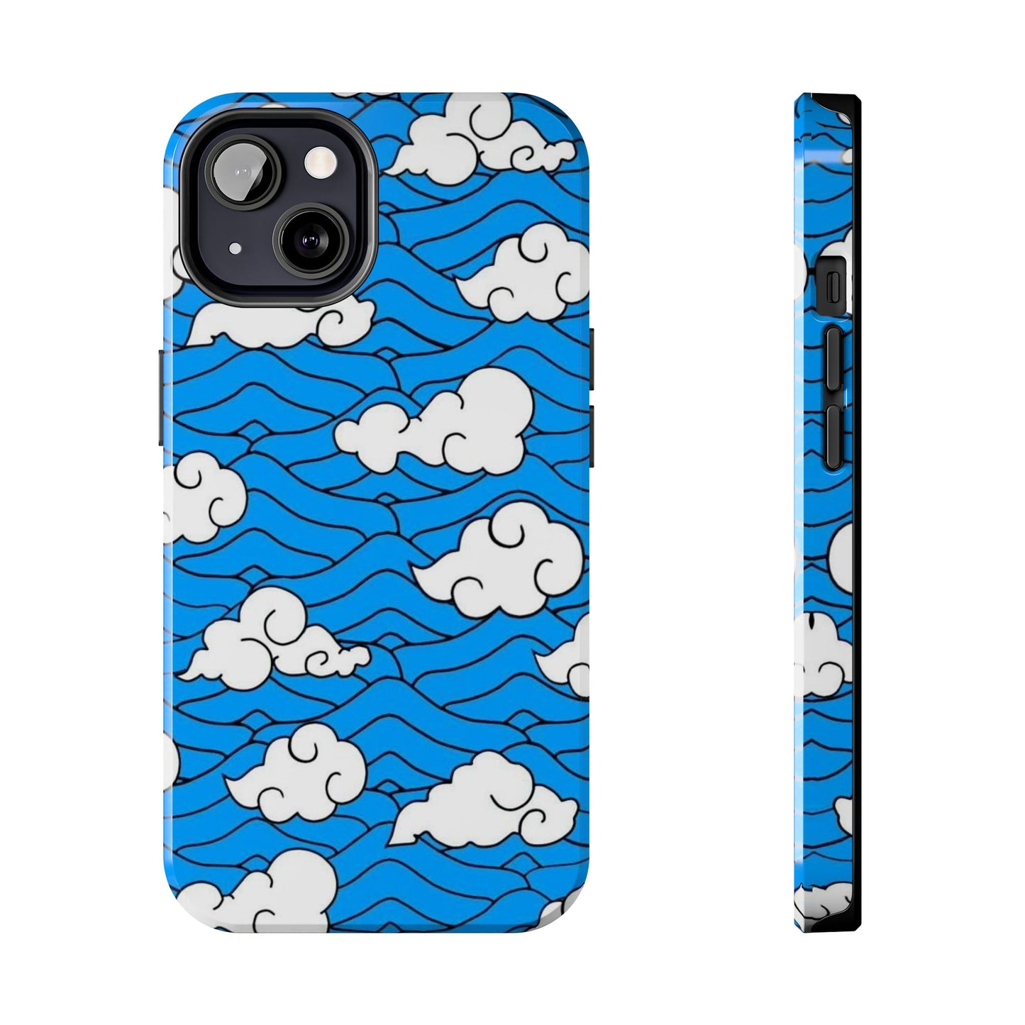 Cartoon Clouds Pattern Phone Case