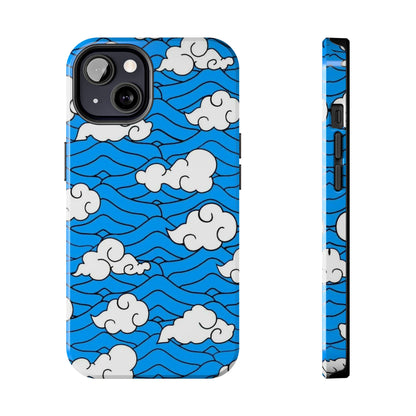 Cartoon Clouds Pattern Phone Case