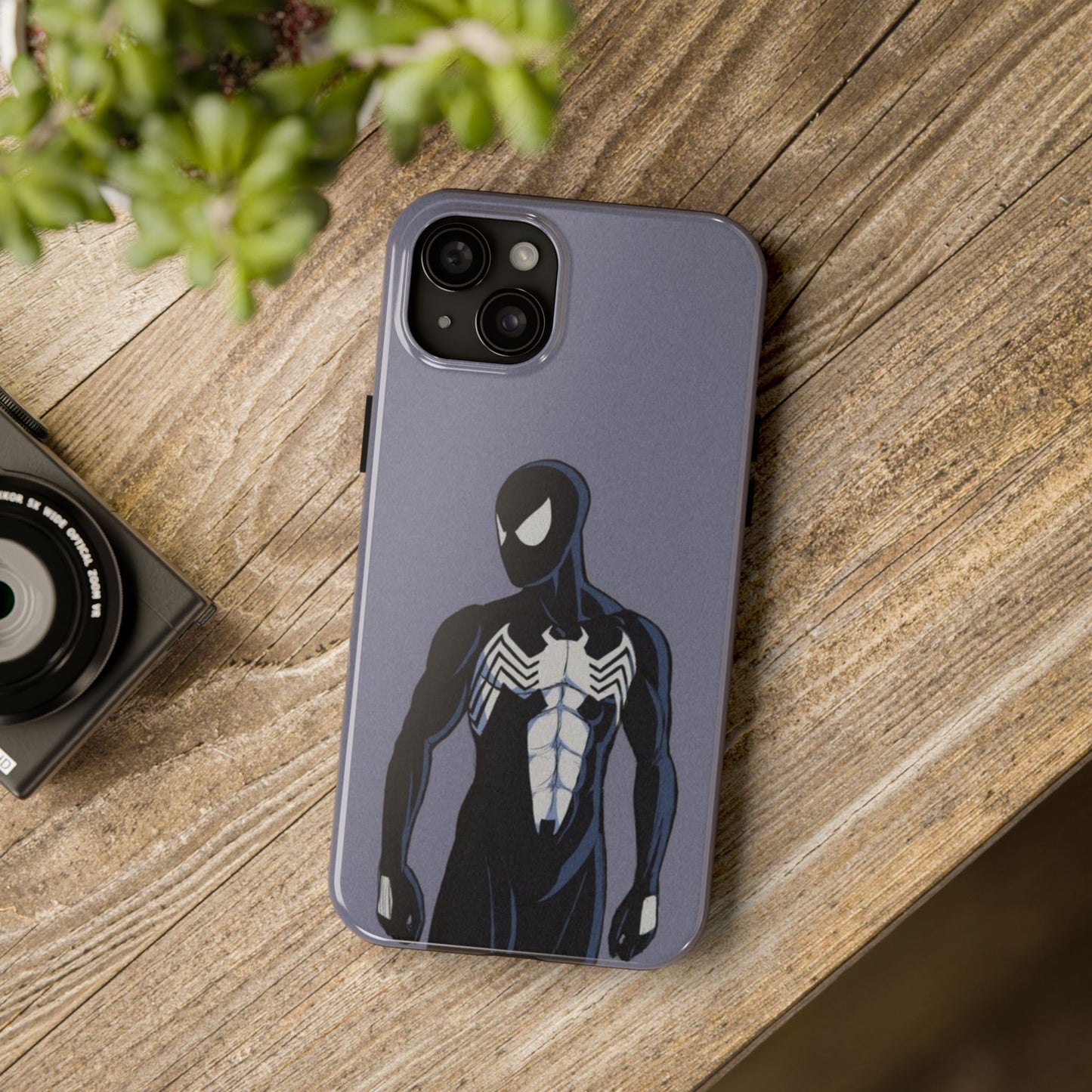 Black Spiderman Phone Cases