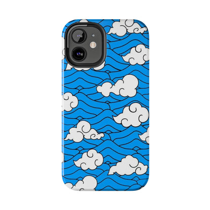 Cartoon Clouds Pattern Phone Case