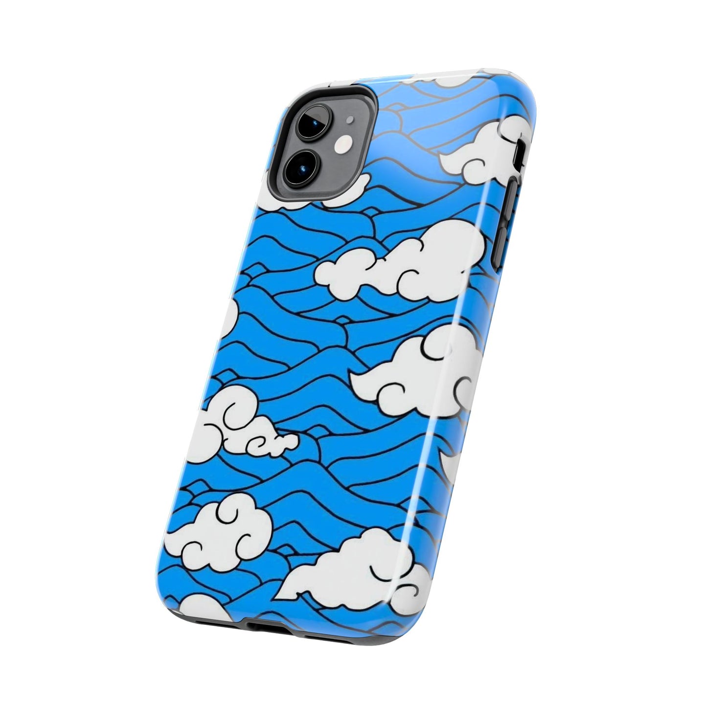 Cartoon Clouds Pattern Phone Case