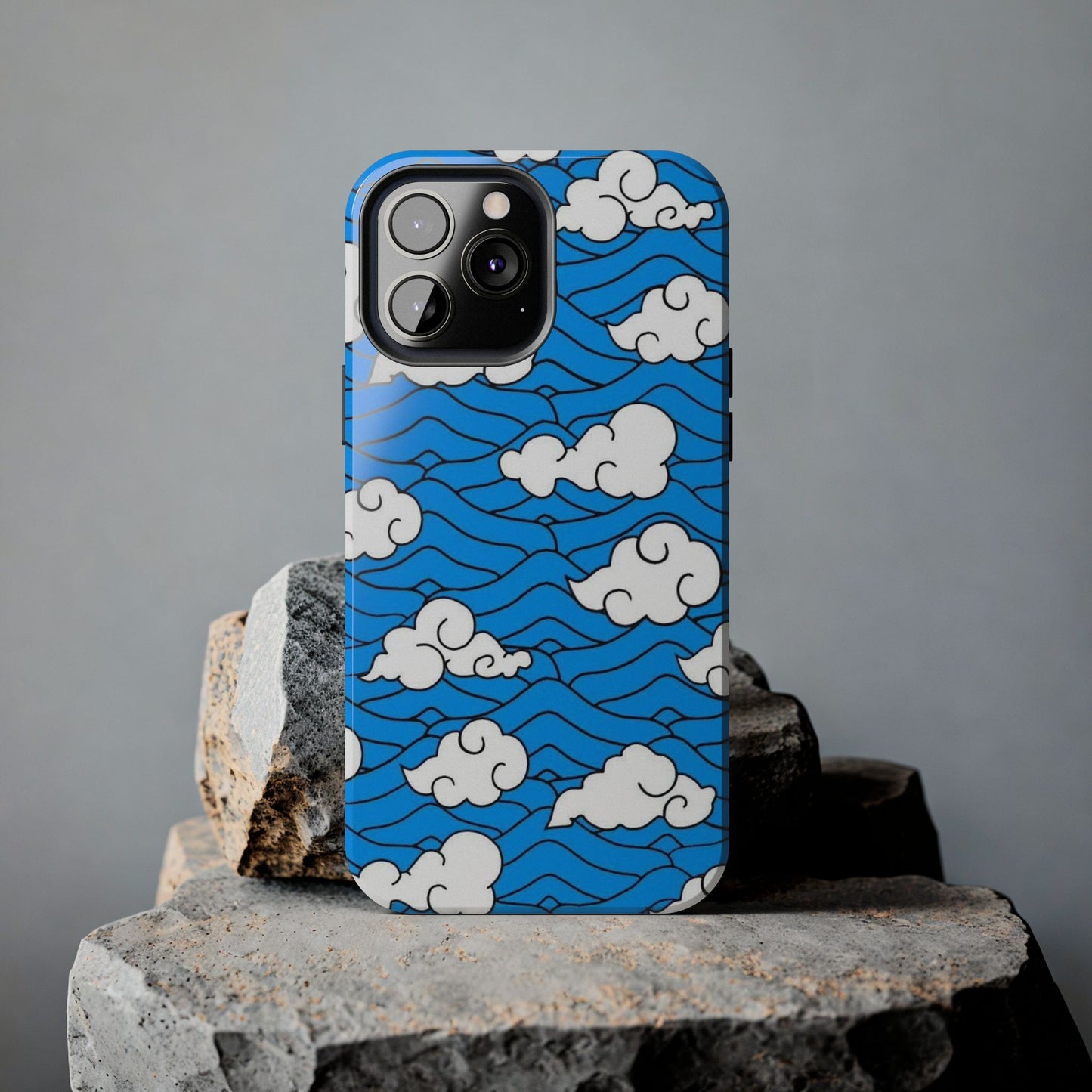 Cartoon Clouds Pattern Phone Case