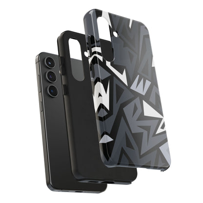 Abstract Black Pattern Phone Case