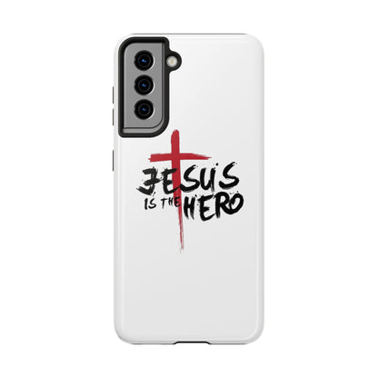 Jesus Is The Hero Phone Case