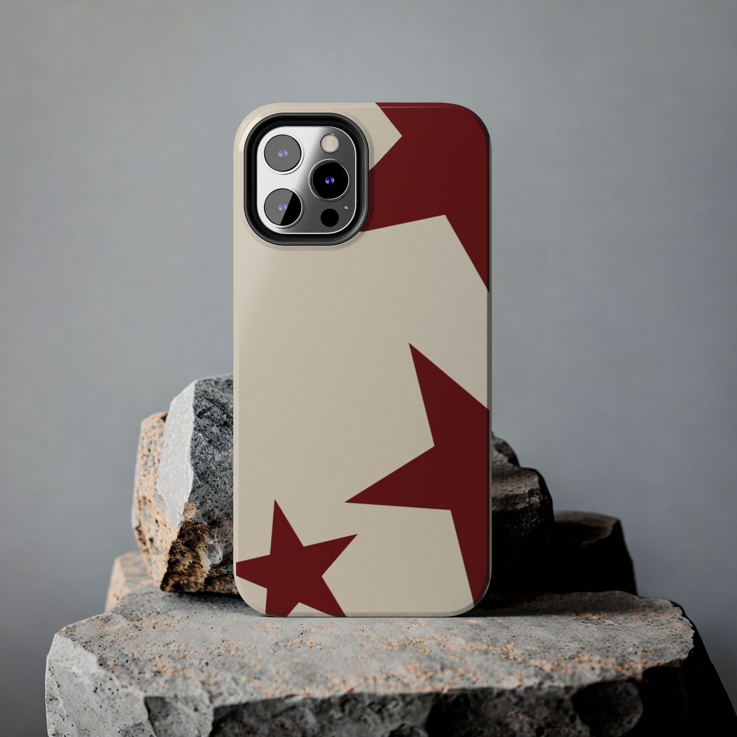 Stellar Red Pattern Phone Case