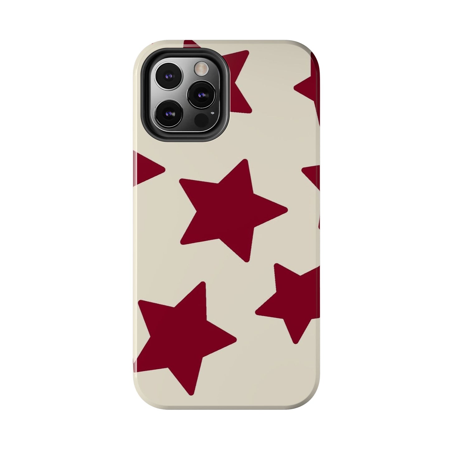 Stellar Red Pattern Phone Case