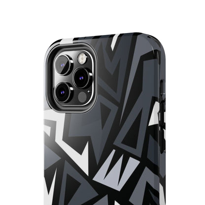 Abstract Black Pattern Phone Case