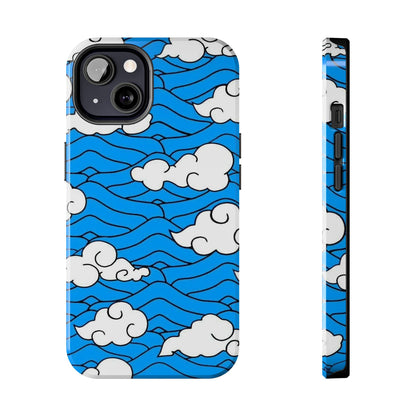 Cartoon Clouds Pattern Phone Case