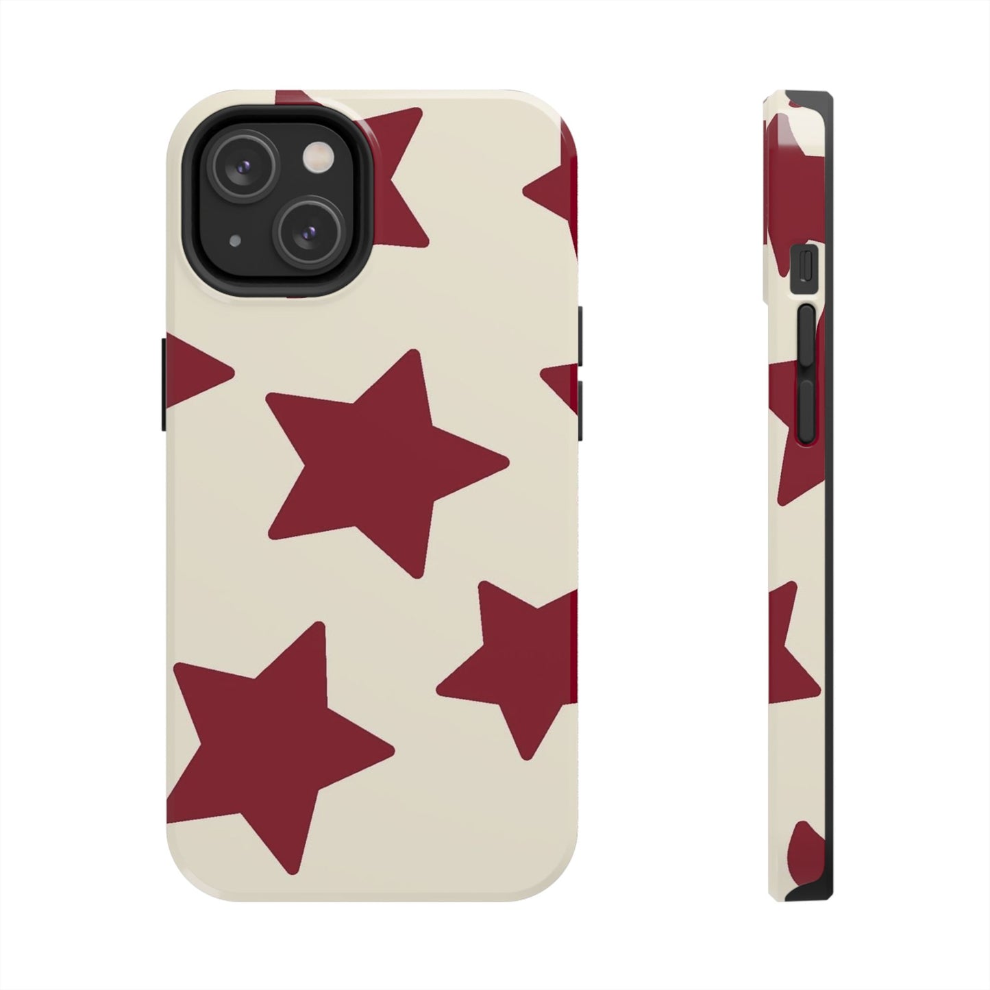 Stellar Red Pattern Phone Case