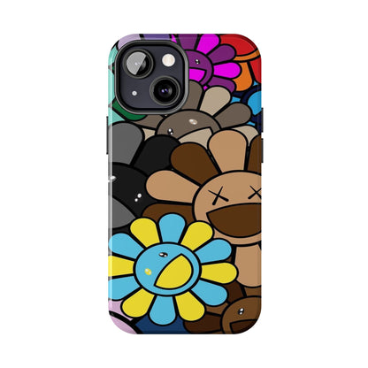 Rainbow Smiles Bloom Pattern Phone Case