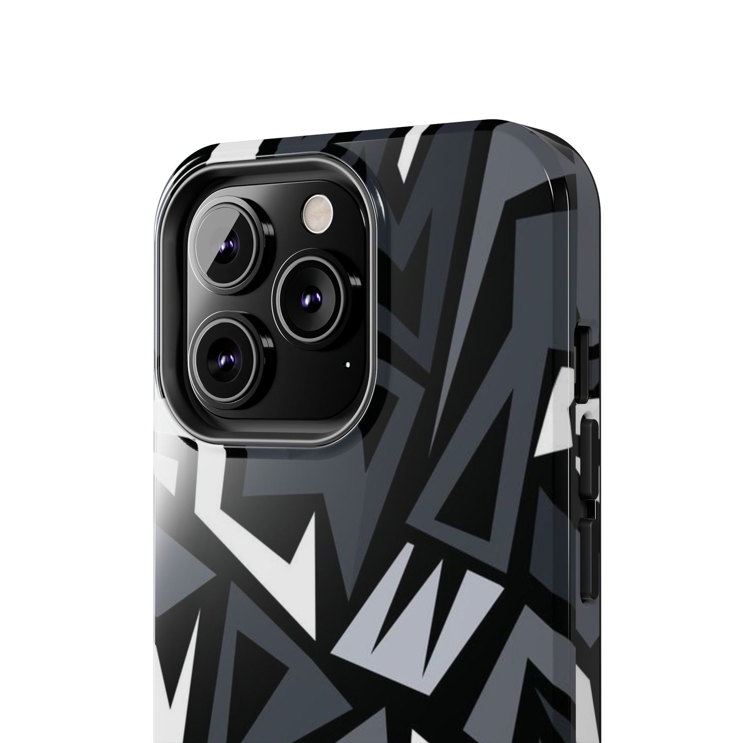 Abstract Black Pattern Phone Case