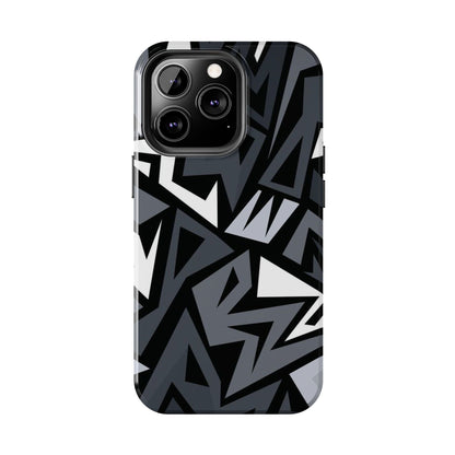 Abstract Black Pattern Phone Case