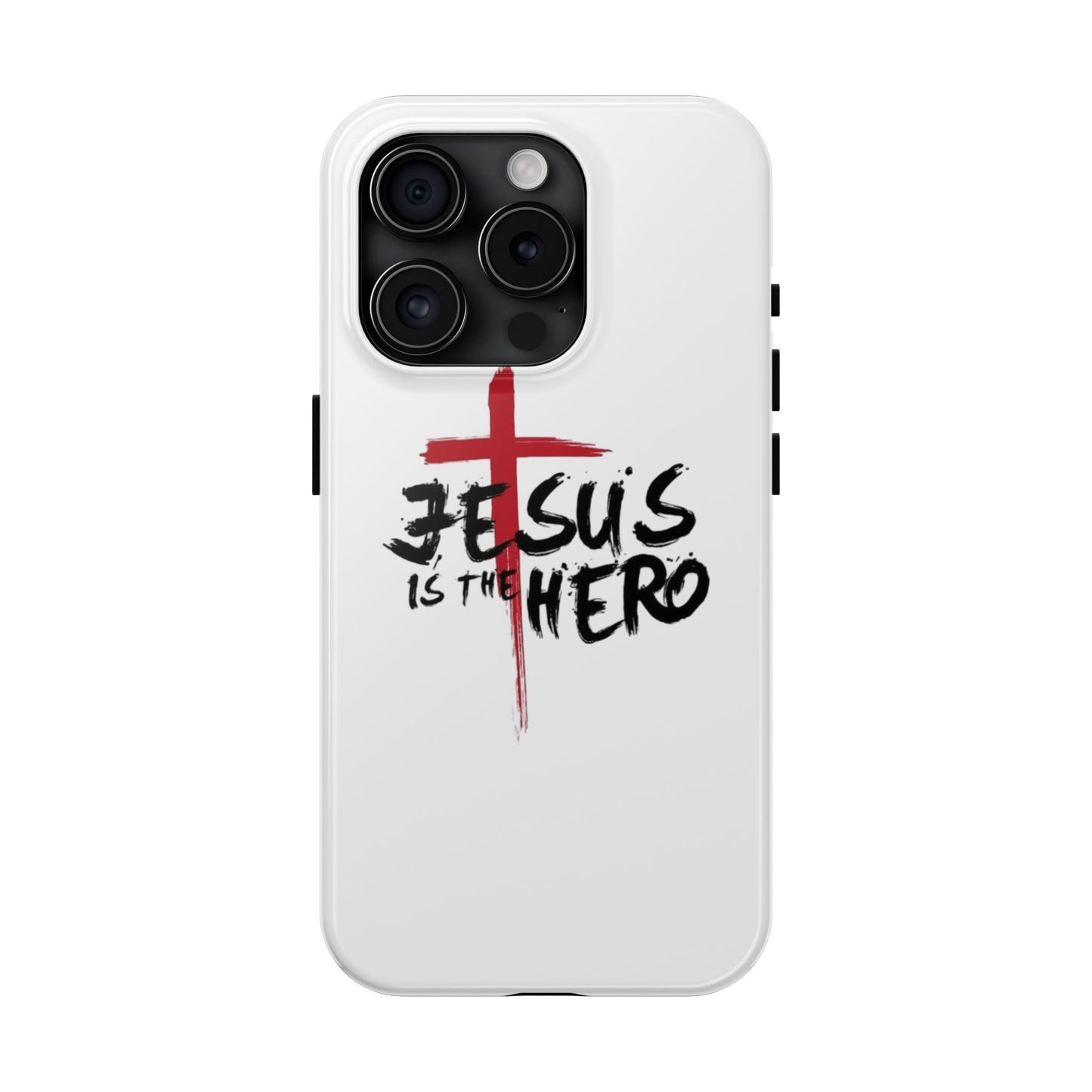 Jesus Is The Hero Phone Case