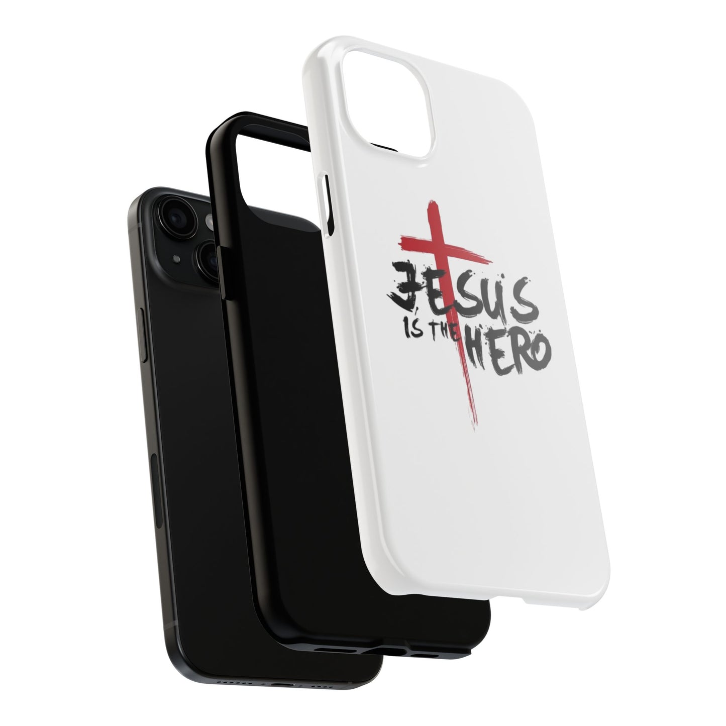 Jesus Is The Hero Phone Case