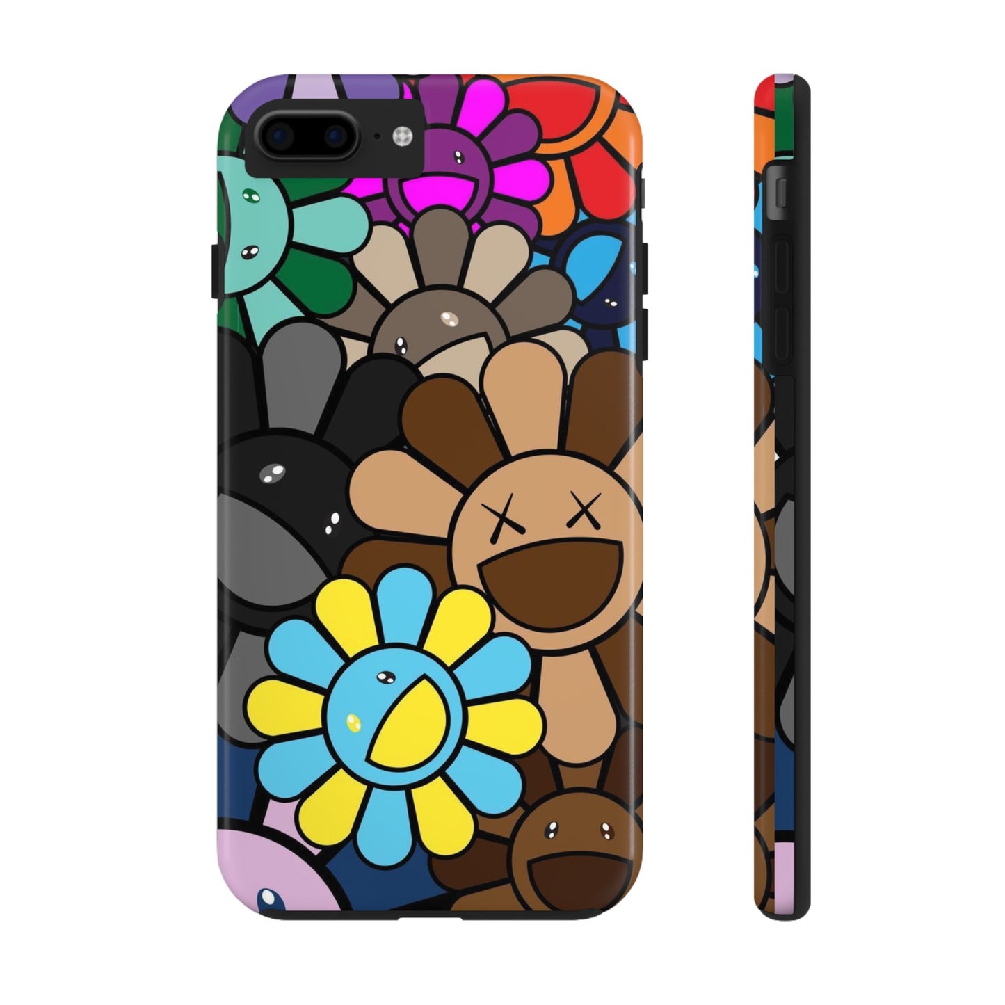 Rainbow Smiles Bloom Pattern Phone Case