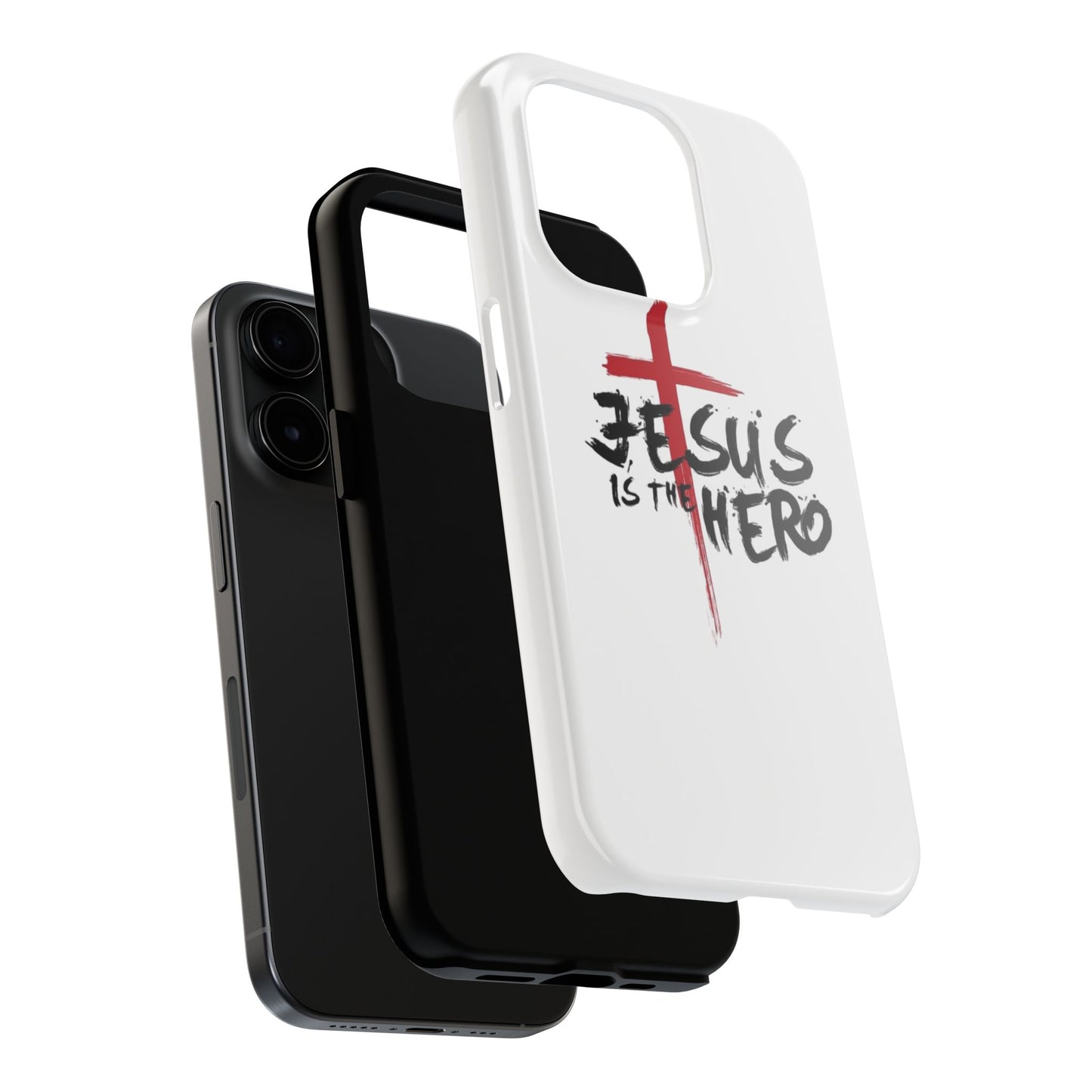 Jesus Is The Hero Phone Case