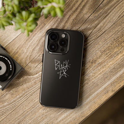 Black Star Phone Case