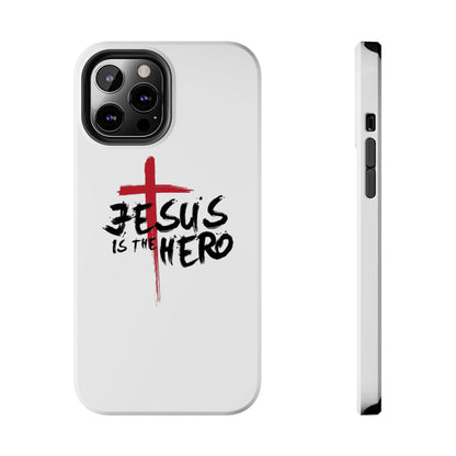 Jesus Is The Hero Phone Case