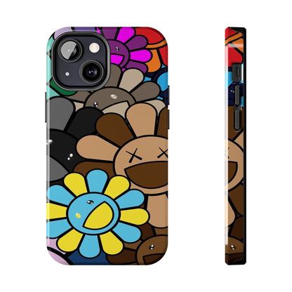 Rainbow Smiles Bloom Pattern Phone Case