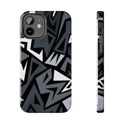 Abstract Black Pattern Phone Case