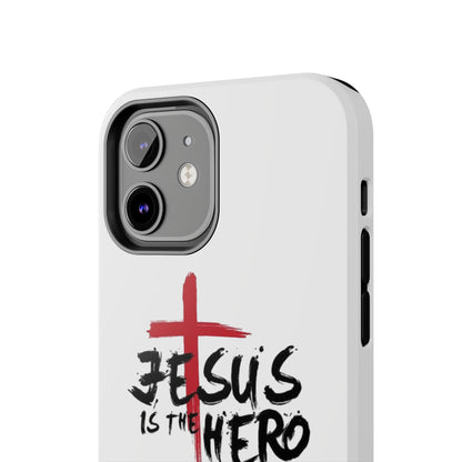 Jesus Is The Hero Phone Case