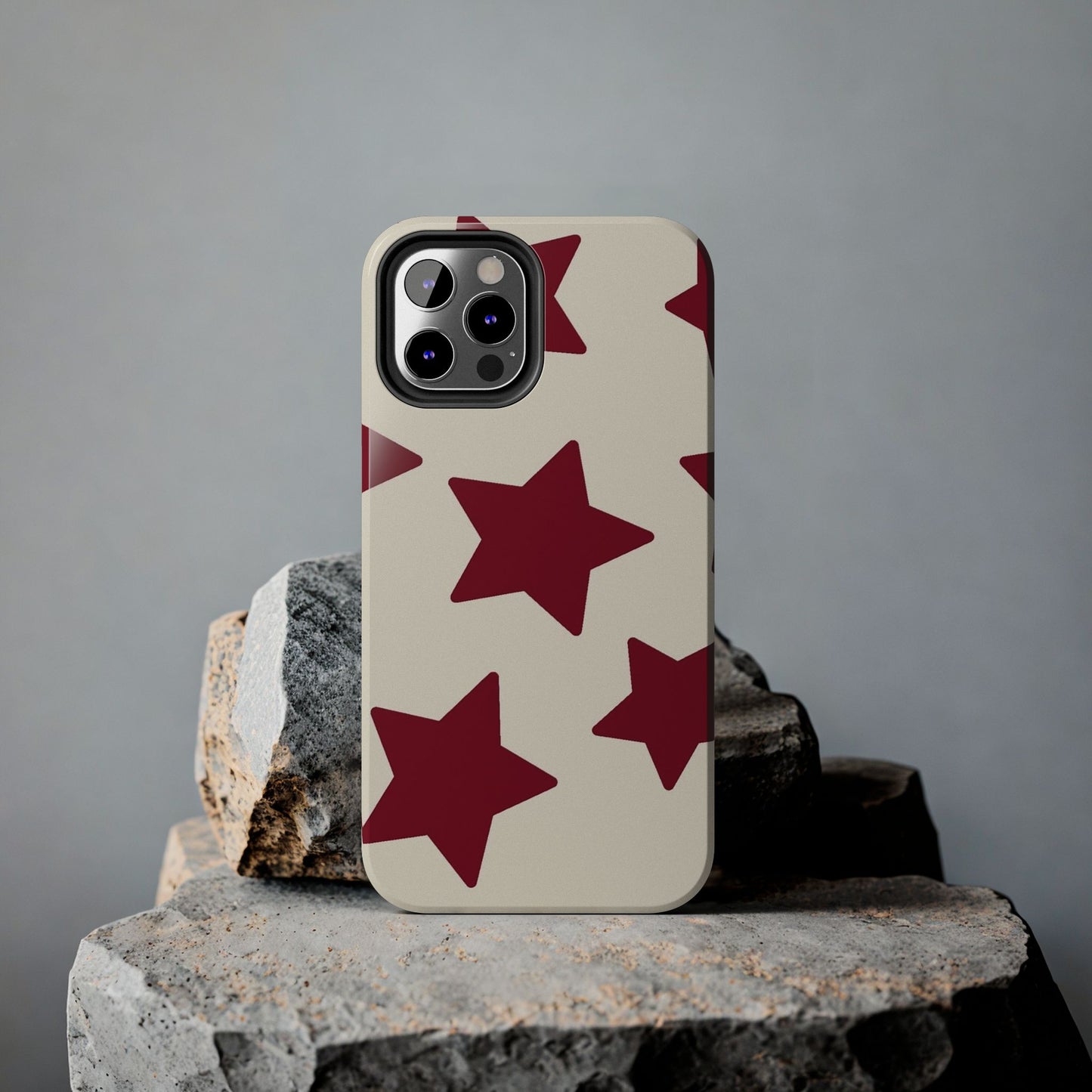 Stellar Red Pattern Phone Case