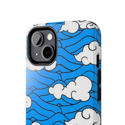 Cartoon Clouds Pattern Phone Case