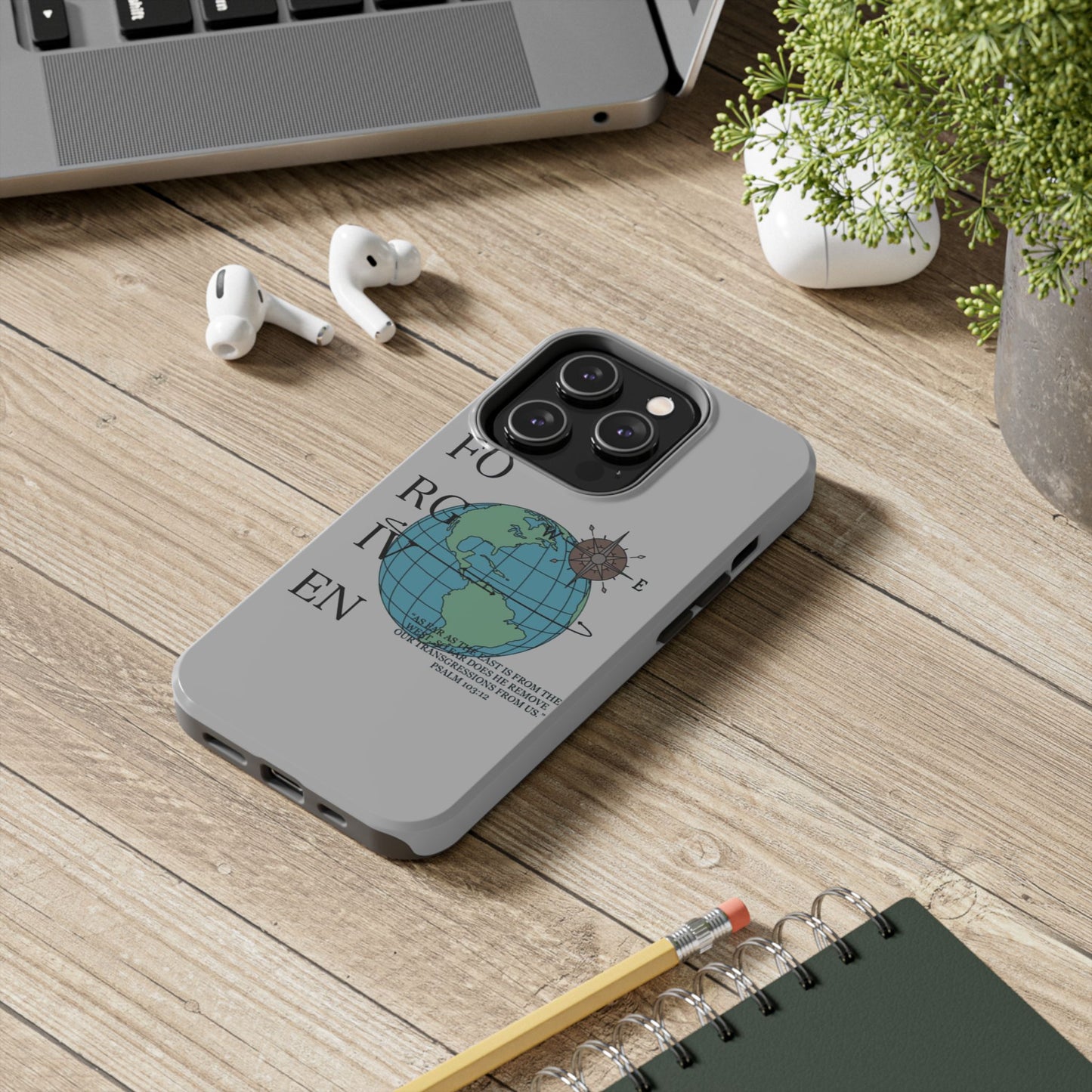 Forgiven Globe Phone Case