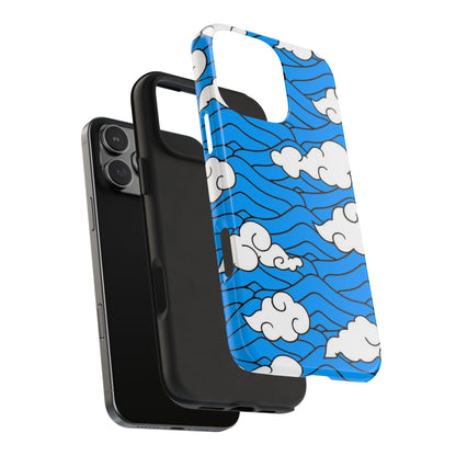 Cartoon Clouds Pattern Phone Case