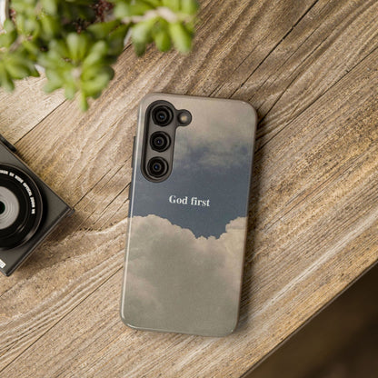 God First Clouds Phone Case