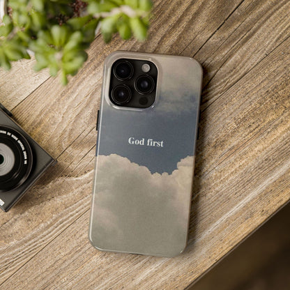 God First Clouds Phone Case