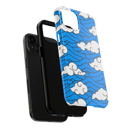 Cartoon Clouds Pattern Phone Case