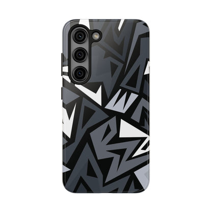 Abstract Black Pattern Phone Case