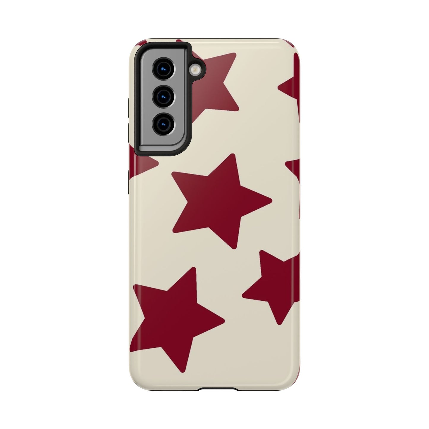 Stellar Red Pattern Phone Case