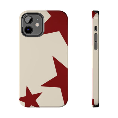 Stellar Red Pattern Phone Case