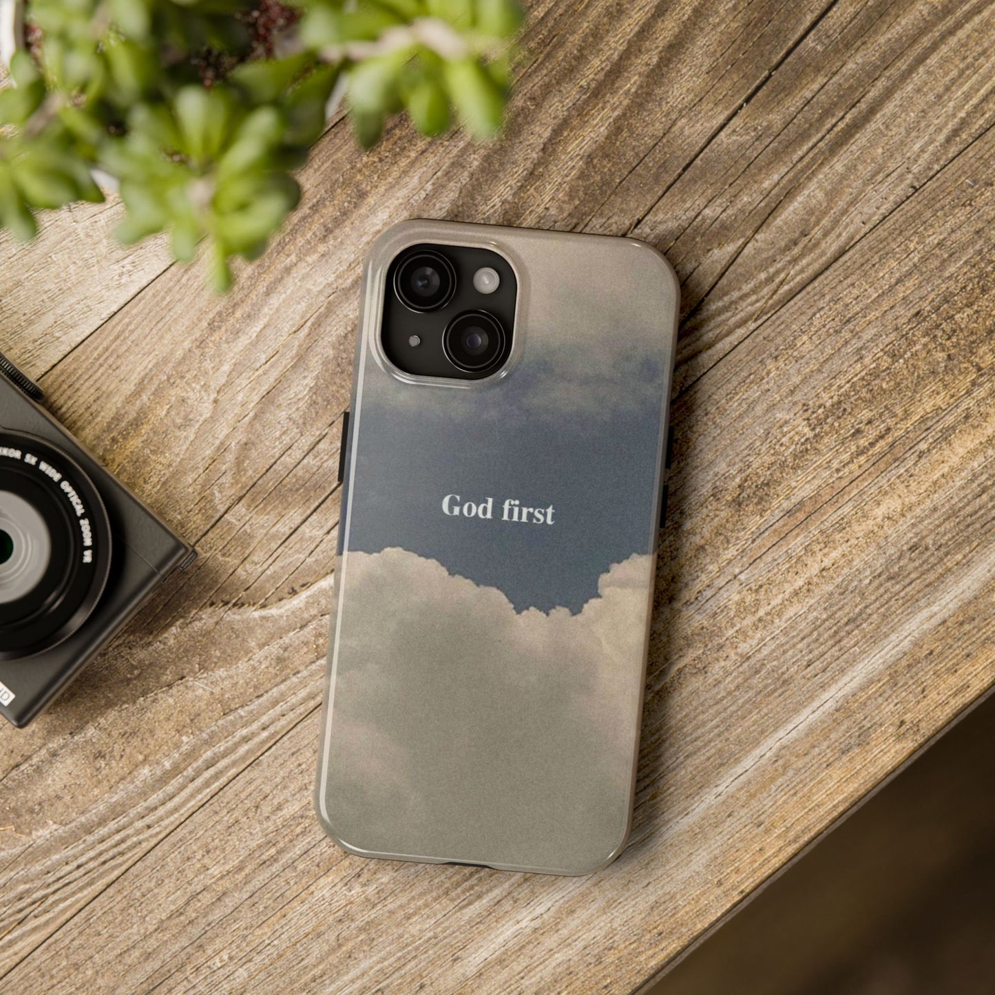 God First Clouds Phone Case