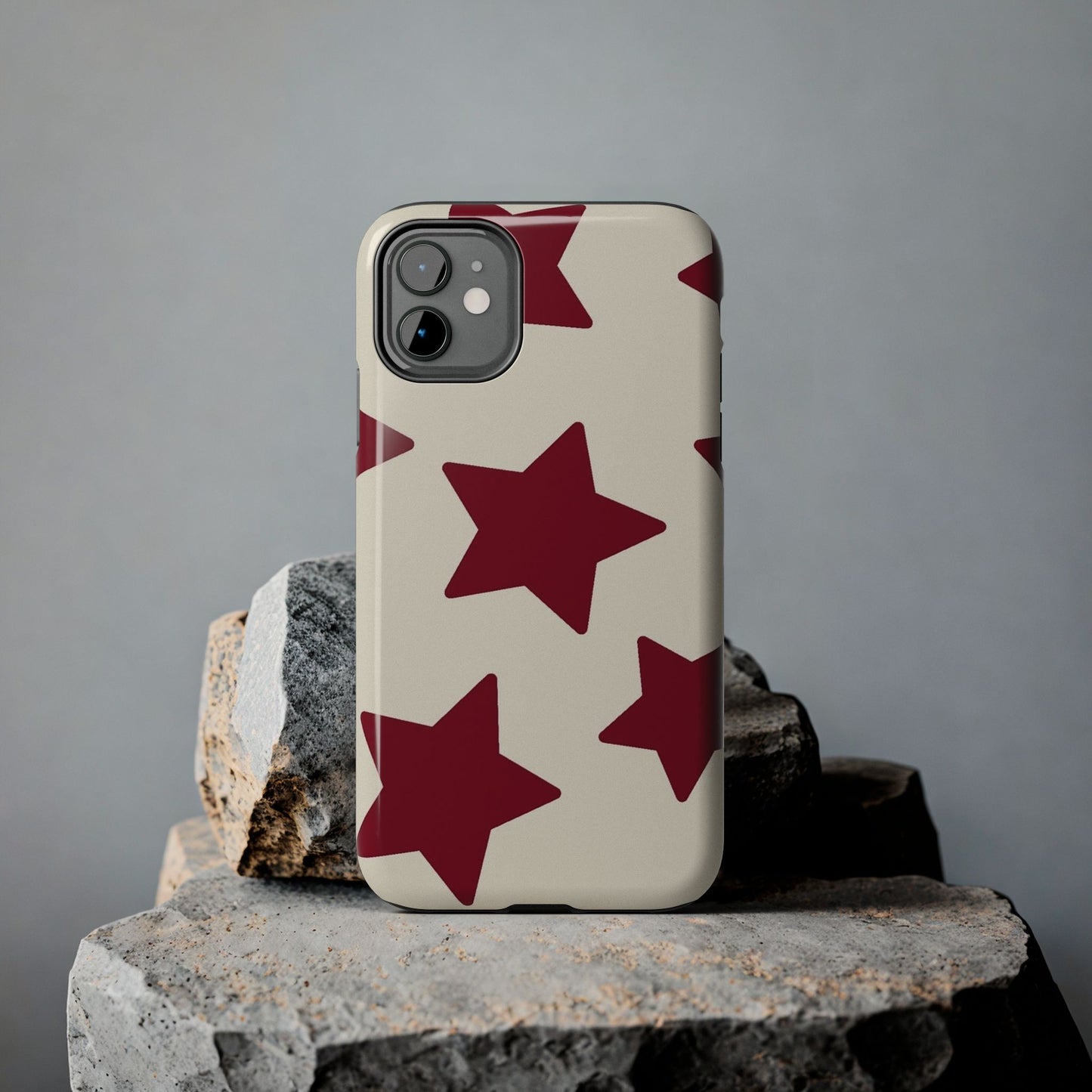 Stellar Red Pattern Phone Case