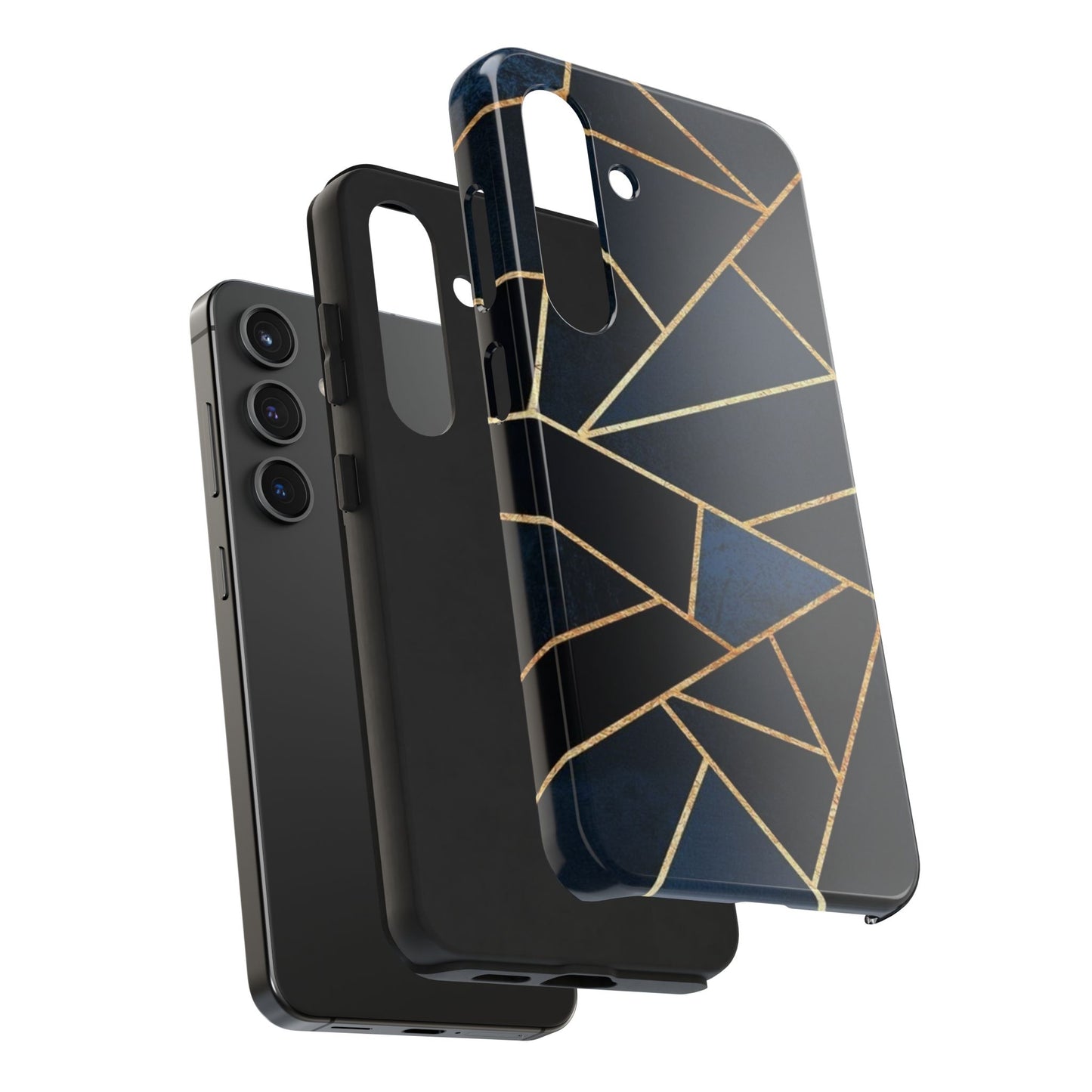 Midnight Geometrics Pattern Phone Case