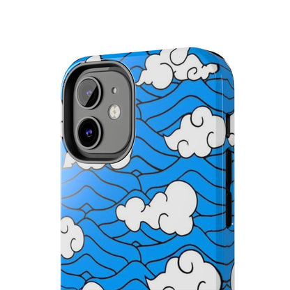 Cartoon Clouds Pattern Phone Case