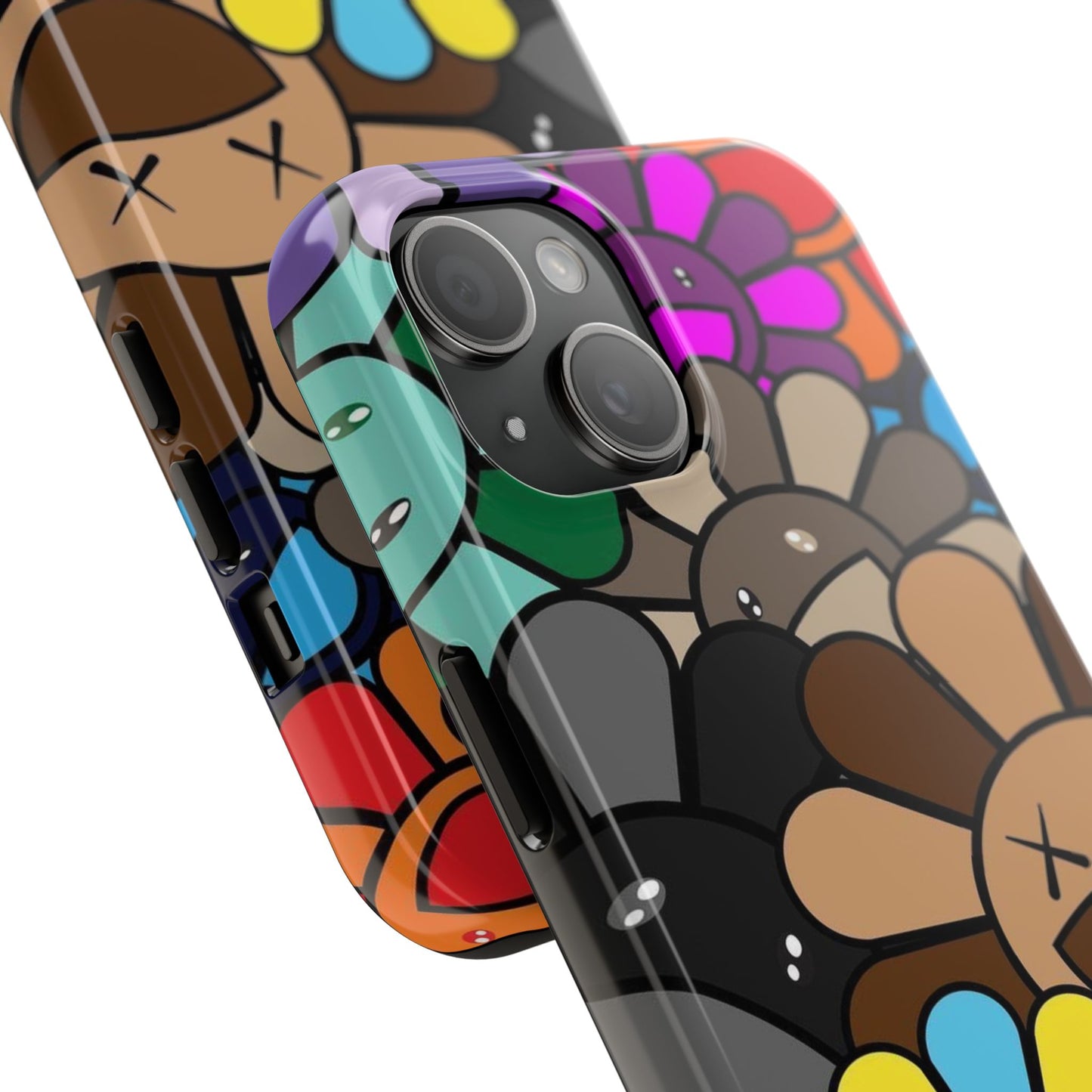 Rainbow Smiles Bloom Pattern Phone Case