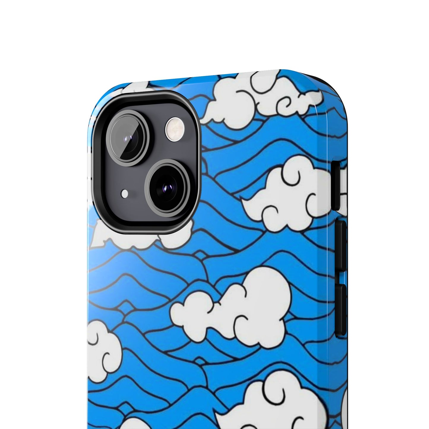 Cartoon Clouds Pattern Phone Case