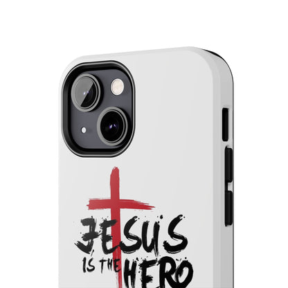 Jesus Is The Hero Phone Case