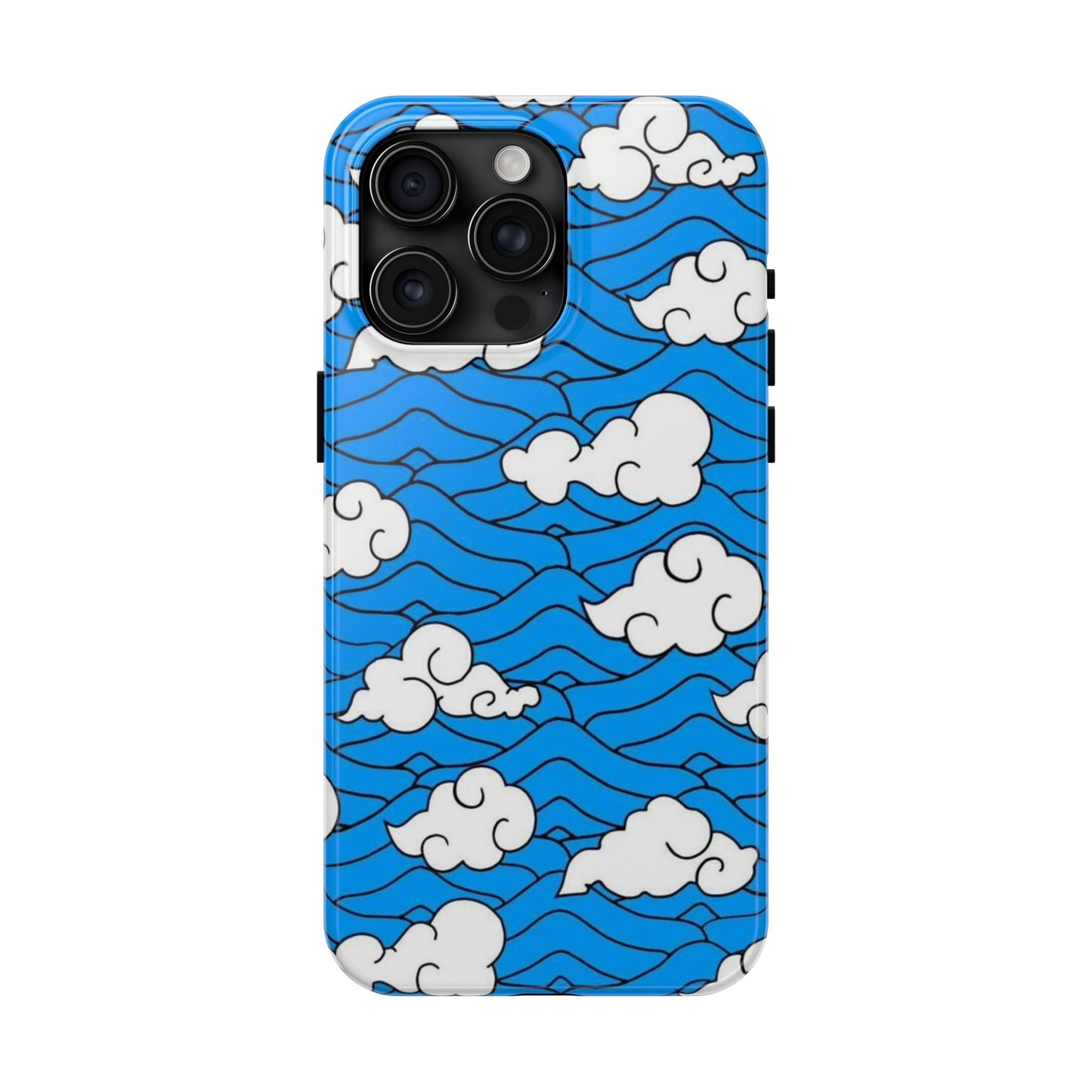 Cartoon Clouds Pattern Phone Case